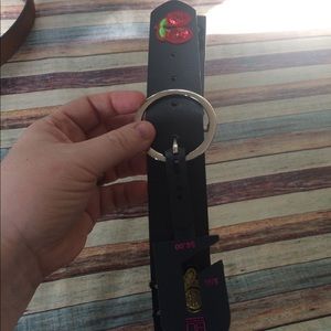 No boundries black belt with cute patches